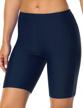 upf 50+ multi-functional rash guard board shorts for women - perfect for biking and swimming - mycoco swim bottoms logo