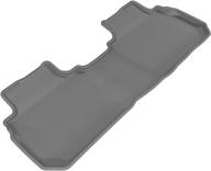 custom fit gray kagu floor mat for cadillac xt5 2017-2021 - 2nd row by 3d maxpider логотип