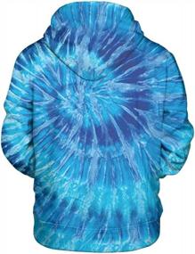 img 3 attached to Men'S Tie Dye Pullover Hoodie Sweatshirt, Men'S Tie Dye Hoodies, Mens' Tie Dye Hooded Sweatshirts