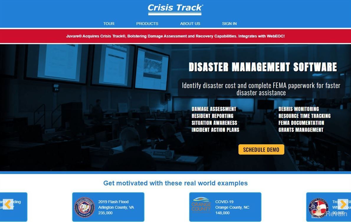 img 1 attached to Crisis Track review by Sean Zamora