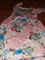 img 1 attached to Floral Maxi Swing Dress with Pocket for Girls 4-15Y: Comfy, Casual, and Chic! review by Katie Harris