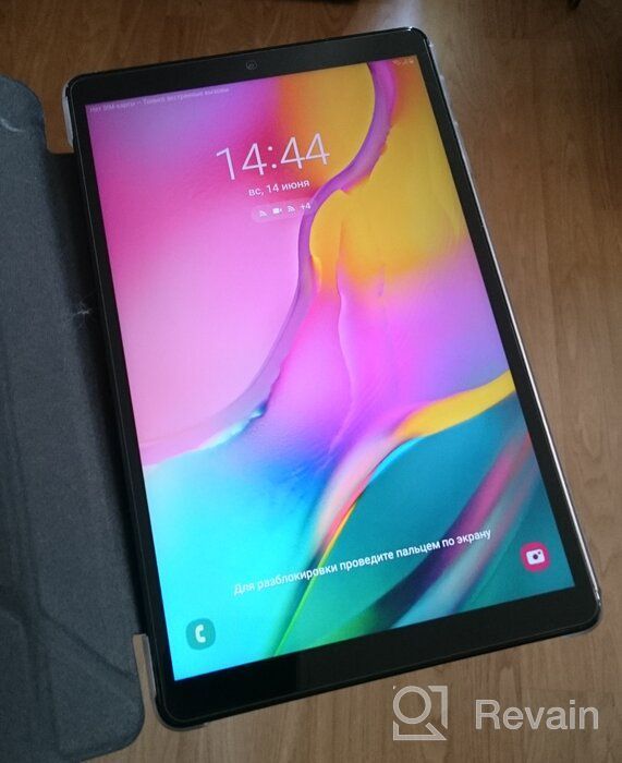 img 1 attached to Samsung Galaxy Tab A 10.1" (2019) 4G LTE Tablet & Phone - GSM Unlocked, International Model (32 GB, Gold) with Full HD Corner-to-Corner Display and WiFi + Cellular Connectivity review by Aneta Ciesielska ᠌