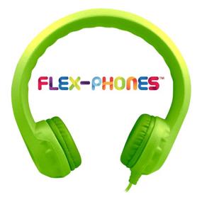 img 1 attached to 🎧 HamiltonBuhl Kids Durable Foam Headphones, Classroom Headphones for Children, Lime Green (Kids-GRN)