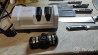 img 3 attached to Hatamoto electric knife sharpener for Hatamoto EDS-H198 knives, white review by Mateusz Swierczynski ᠌