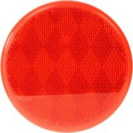 🚛 grand general 80814 3-inch round red stick-on reflector for trucks, towing, trailers, rvs, buses - 1-pack logo