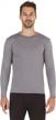 stay warm all winter with bodtek's premium fleece-lined men's thermal shirt logo
