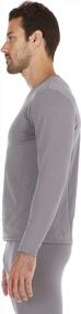 img 1 attached to Stay Warm All Winter With Bodtek'S Premium Fleece-Lined Men'S Thermal Shirt