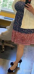 img 8 attached to Пляжное платье и пляжная накидка с бохо-печатью для женщин от CHICGAL - идеально для лета