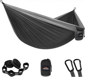img 4 attached to AnorTrek Camping Hammock: Your Ultimate Companion For Lightweight And Comfortable Outdoor Adventures