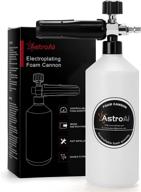 🔫 astroai foam cannon pressure washer | adjustable snow foam lance with 1l bottle & 1/4" quick connector | foam blaster for pressure washer gun (not compatible with garden hose) logo