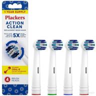 🦷 plackers action clean replacement supply: your ultimate dental cleaning solution logo