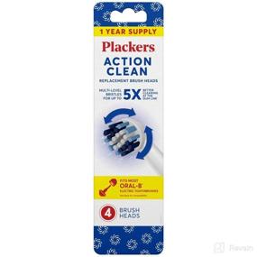 img 3 attached to 🦷 Plackers Action Clean Replacement Supply: Your Ultimate Dental Cleaning Solution