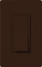 img 1 attached to Lutron Diva Magnetic Low-Voltage Brown Dimmer DVLV-600P-BR
