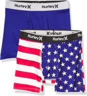 🩲 hurley classic briefs 2 pack floral: quality boys' clothing at underwear heaven! логотип