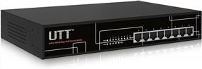 img 4 attached to Power Your Network With UTT S1080P 8-Port PoE Switch For Enhanced Connectivity And Convenient Management