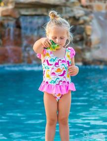 img 3 attached to Mermaid Swimsuit Toddler Swimwear Beachwear Apparel & Accessories Baby Boys made as Clothing