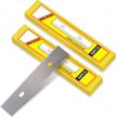 20 durable stainless steel scraper blades - perfect for wallpaper, adhesive removal and more! logo