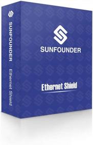 img 1 attached to 🌐 SunFounder Ethernet Shield W5100: The Perfect Connectivity Solution for Arduino R3 Mega 2560 1280 A057