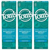 🌿 botanically toothpaste – toms maine fluoride free logo