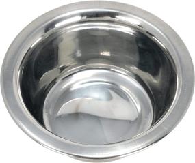 img 2 attached to 🐦 Bonka Bird Toys 800006: Stainless Steel 1/2 Pint Bowl Cage Cup for Large Pet Dogs, Cats, and Puppies - Food/Water Dish, High-Quality Metal Feeder Bowls