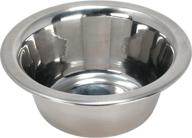 🐦 bonka bird toys 800006: stainless steel 1/2 pint bowl cage cup for large pet dogs, cats, and puppies - food/water dish, high-quality metal feeder bowls logo