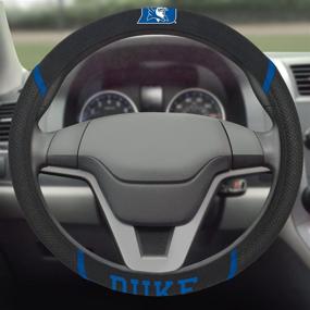 img 4 attached to Enhance Your Ride with FANMATS 14855 Duke Blue Devils Embroidered Steering Wheel Cover