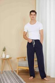 img 2 attached to 👖 Cosy Comfort: WORW Cotton Lounge Pajama Pants for Ultimate Relaxation