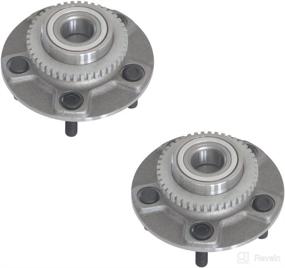 img 4 attached to 🚗 DRIVESTAR 512203 Rear Wheel Hub &amp; Bearing Set for Nissan Maxima 2000 01 02 2003, Infiniti I30 2000-01/I35 2002-04, 5 Lug - Driver/Passenger Side