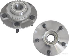 img 2 attached to 🚗 DRIVESTAR 512203 Rear Wheel Hub &amp; Bearing Set for Nissan Maxima 2000 01 02 2003, Infiniti I30 2000-01/I35 2002-04, 5 Lug - Driver/Passenger Side