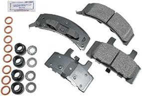 img 2 attached to 🔥 Akebono ACT369 Proact Ceramic Disc Brake Pad Kit - Ultra Premium Performance