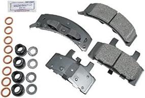 img 4 attached to 🔥 Akebono ACT369 Proact Ceramic Disc Brake Pad Kit - Ultra Premium Performance