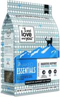 🐈 i and love and you" naked essentials digestive support probiotic grain-free dry cat food - chicken + pumpkin, 3.4 lb bag logo