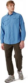img 2 attached to NAVISKIN UPF 50+ Men'S Sun Protection Fishing Shirt With Long Sleeves For PFG, Hiking, Travel And Camping