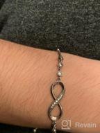 img 1 attached to Infinity Love Bracelets: Perfect Birthday & Valentines Day Gifts For Women & Girls review by John Invert