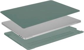 img 2 attached to Комплект защитного чехла MOSISO для MacBook Pro 16 дюймов — жесткий чехол, чехол для клавиатуры, защитная пленка для экрана и сумка для хранения