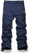 men's military cargo pants with 8 tactical pockets: perfect for work, combat, and casual wear logo