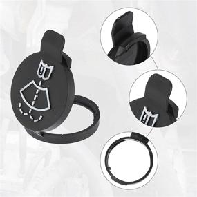 img 3 attached to Windshield Washer Fluid Reservoir Cap for Buick, Cadillac, Chevy, GMC, Chevrolet Models (Excludes Other Vehicle Makes)