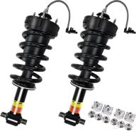 luft meister 84176631 2 pcs front struts shock absorber: enhanced magnetic assy 🚗 & spring for cadillac escalade, tahoe, suburban, silverado, sierra 1500, yukon (xl) - 2015-2021 logo