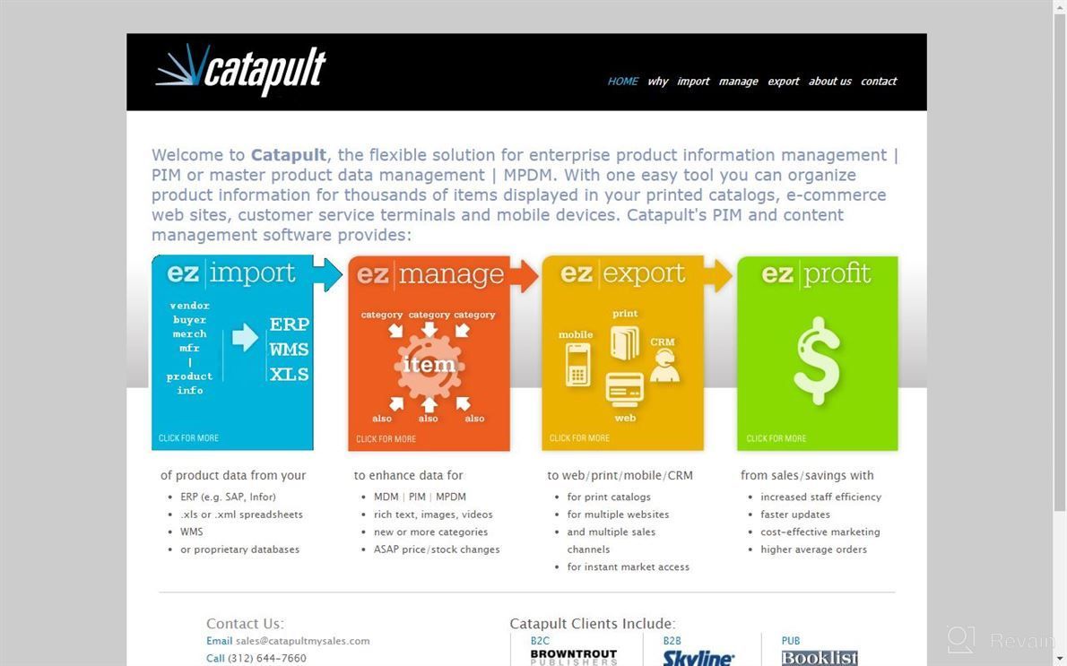 img 1 attached to Catapult Manage review by Mike Morris