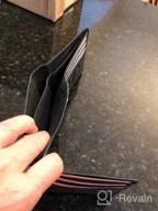 картинка 1 прикреплена к отзыву Ultimate Minimalist Mens Leather Trifold Wallet: Sleek Design & Functionality от Matthew Gonzales