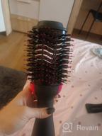 img 1 attached to One Step Hot Air Brush / Hair Curling & Straightening Brush / Volumizing Blow Dryer review by Ada Szewczyk ᠌