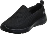 👟 skechers performance women's walking shoes: black athletic footwear for women logo