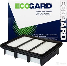 img 4 attached to High-Quality ECOGARD XA11569 Engine 🔍 Air Filter for Honda Accord 1.5L 2018-2021