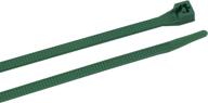 🔋 gardner bender 8 inch green cable tie, 75 lb strength, electrical wire and cord management, nylon zip tie, 100 pack логотип