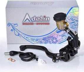 img 4 attached to Adelin PX-1 7/8'' Master Cylinder: Universal Racing Hydraulic Brake for Clutch Motorcycle Levers - 17.5MM Piston Right