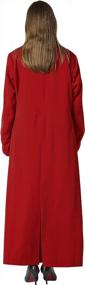img 3 attached to Anglican Cassock With Tab Insert Collar For Unisex Adults In Clergy And Pulpit Clothing By IvyRobes