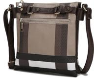 stylish and versatile mkf collection signature mia farrow women's handbags, wallets, and crossbody bags for everyday fashion logo