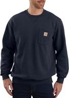 👕 carhartt crewneck pocket sweatshirt: best active wear for men логотип