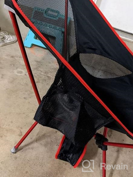 img 1 attached to Ultralight Folding Camping Chair By MARCHWAY - Heavy Duty Portable Compact For Outdoor Adventures! review by Kyle Armstrong