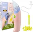 amplim battery operated baby nasal aspirator with manual sucker and 30 hygiene filters, fsa hsa, amp1906, pink logo